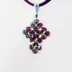 Small Cross - Theophanie-Purple Suedine - 2